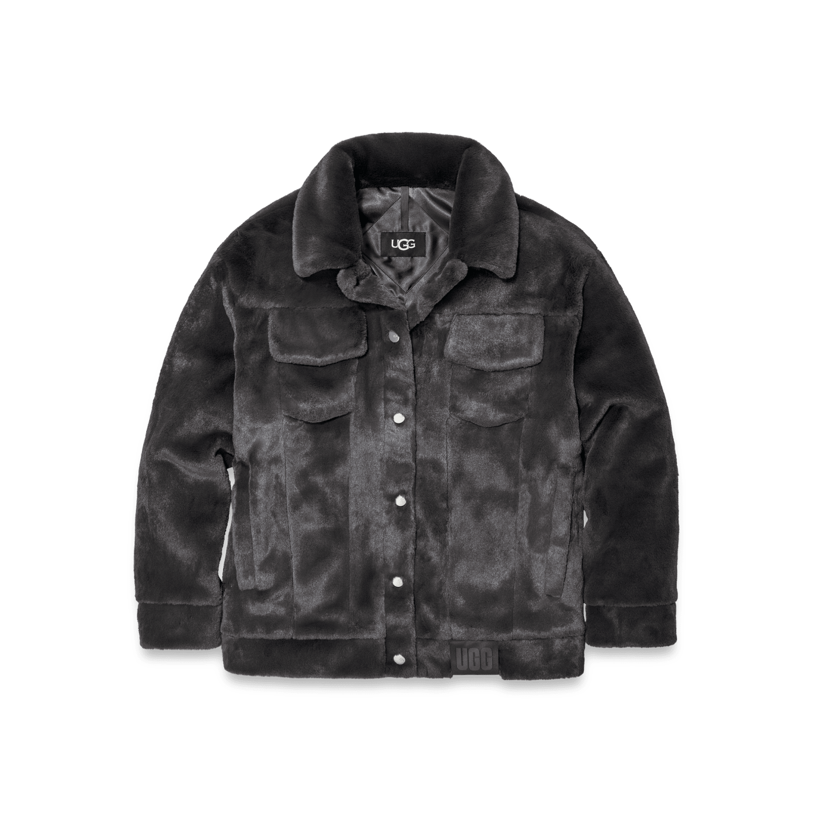 Ugg leather jacket top